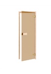 Doors for sauna CLASSIC SAUNA DOOR, ALDER, BRONZE, 80x190cm CLASSIC SAUNA DOORS
