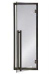 Doors for sauna AD MODERN BLACK SAUNA DOOR, GRAY, 70x210cm AD MODERN BLACK SAUNA DOORS