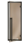 Doors for sauna AD MODERN BLACK SAUNA DOOR, BRONZE, 80x200cm AD MODERN BLACK SAUNA DOORS