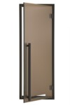 Doors for sauna AD MODERN BLACK SAUNA DOOR, BRONZE MATTE, 70x190cm AD MODERN BLACK SAUNA DOORS MATTE