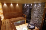 Sauna bench materials ALDER BENCH WOOD SHP 28x90x1800-2400mm