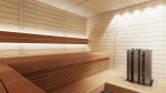 Sauna wall & ceiling materials ASPEN LINING STS4 15x120mm 1200-2400mm