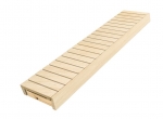 Modular elements for sauna bench PREMADE MODULE, ASPEN, 140x400x1600-2400mm