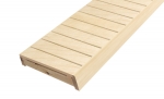 Modular elements for sauna bench PREMADE MODULE, ASPEN, 140x600x1600-2400mm