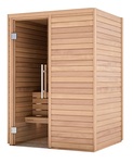 SAUNAINTER Sauna Cabins SAUNA CABIN WITH WOOD 150x150x205, AUROOM