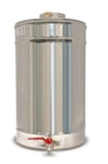 Water heaters SAUFLEX Mobile Saunas SKAMET BOILER 30l, UNCOVERED, STAINLESS STEEL