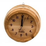 SAWO WOODEN PAIL-CLOCK 530