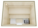 Build by yourself DIY Sauna Kits Sauna Cabin moduls COMPLETE BUILDING KIT - SAUNA STANDARD, ASPEN