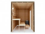 Build by yourself Sauna Cabin moduls DIY Sauna Kits COMPLETE BUILDING KIT - SAUNA STANDARD, THERMO-ASPEN