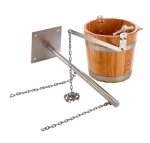 Shower bucket Shower bucket ELIGA COLD SHOWER BUCKET WITH HOLDER