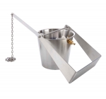 Shower bucket Shower bucket ELIGA COLD SHOWER BUCKET, STAINLESS STEEL