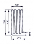 Sauna spare parts Heating elements for sauna heaters EOS HEATING ELEMENTS