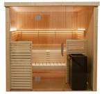 HARVIA Sauna Cabins SAUNA CABIN HARVIA VARIANT VIEW «SMALL» 1,6 x 1,6M, S1616SV HARVIA VARIANT VIEW