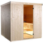 HARVIA Sauna Cabins SAUNA CABIN HARVIA VARIANT «SQUARE» 2,4 x 2,0M, HARVIA VEGA BC80, S2520 HARVIA VARIANT «SQUARE»