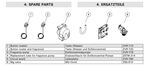 Harvia el. sauna heater spare parts Spare parts for el. heaters Harvia HARVIA ZVR-779, DOSING PUMP