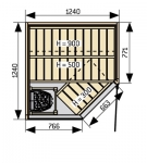 HARVIA сауна кабины САУНА КАБИНА HARVIA SIRIUS HARVIA SIRIUS