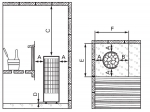 HARVIA Sauna heaters SAUNA HEATER HARVIA CILINDRO SLIM HARVIA CILINDRO SLIM