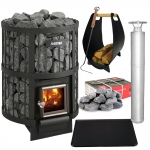 Woodburning stoves kit HARVIA LEGEND 150/240 KIT - OPTIMAL