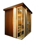 SAUNAX Sauna Cabins SAUNA CABIN SAUNAX LEILISAUN EXCLUSIVE 150 x 180 SAUNAX LEILISAUN EXCLUSIVE 150 x 180