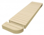 Modular elements for sauna bench MODULE END, ASPEN, 600mm