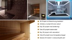 Sauna wall & ceiling materials Sauna bench materials Frameworks, mouldings, architraves SAMPLE KIT MINI