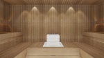 Sauna wall & ceiling materials THERMO ASPEN LINING STP 15x68mm 1500mm-2400mm