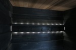 KIRAMI Sauna Outdoor CHANGING ROOM CLOTHES HANGER ORIGINAL LED
