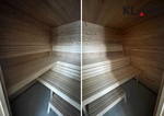 Miscellaneous KLAFS Sauna Cabins SAUNA CABIN KLAFS PREMIUM A 2265x2600x220mm, SPRUCE KLAFS PREMIUM A