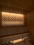 Modular sauna bench MODULAR SAUNA BENCH, ERGONOMIC, THERMO-ASPEN 2400mm MODULAR SAUNA BENCH, ERGONOMIC, THERMO-ASPEN