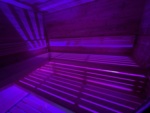 Sauna LED light SAUFLEX 100W RGB LED FLOODLIGHT IP65, WITH CONTROL UNIT SAUFLEX RGB LED FLOODLIGHT IP65, WITH CONTROL UNIT