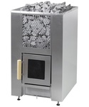 MONDEX Sauna Stoves SAUNA WOODBURNING STOVE MONDEX MOTTI, WITHOUT WATER HEATING, STAINLESS STEEL MONDEX MOTTI