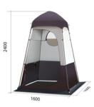 SAUFLEX Mobile Saunas SAUFLEX OUTDOOR SHOWER TENT 1600x1600x2400mm