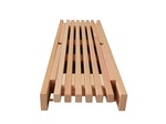 Modular elements for sauna bench Sauna stool SAUNA STOOL 700x380x340 ALDER STOOL 700x380x340 ALDER