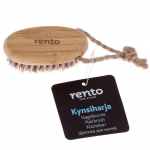 For massage RENTO NAIL BRUSH BAMBO OVAL