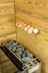 Aroma sauna dispenser and aromas Aroma sauna dispenser SAUFLEX SALT BALLS, 11 PIECES, WITH WALL MOUNT