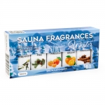 Sauna aromas SAUFLEX SAUNA ESSENTIAL OIL COLLECTION 5X15ML, WINTER