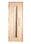 THERMORY SAUNA DOOR 7X19 HS WITH GLASS, SPRUCE