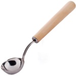 Sauna ladles SAWO STAINLESS LADLE BIG 442-MP, 40CM PINE HANDLE SAWO STAINLESS LADLE BIG 442-M, 40CM