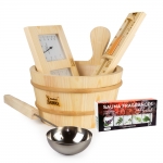 Sauna accessories sets PINE ACCESSORIES SET