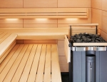 Sauna bench materials NEW PRODUCTS ASPEN BENCH WOOD SHP 28x120x1200-2400mm