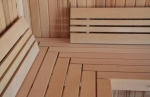 NEW PRODUCTS Sauna bench materials ASPEN BENCH WOOD SHP 28x42x1800-2400mm