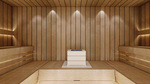 Sauna wall & ceiling materials THERMO-TREATED ASPEN GLUED WOOD LINING STS4 15x140x2400mm 6 PIECES THERMO-TREATED ASPEN GLUED WOOD LINING STS4 15x140x2100-2400mm 6 PIECES