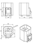 Печи STOVEMAN ДРОВЯНАЯ ПЕЧЬ ДЛЯ САУНЫ STOVEMAN 16 STOVEMAN 16