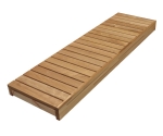 Modular elements for sauna bench PREMADE MODULE, THERMO ASPEN, 140x600x1600-2400mm