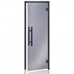 Doors for steam sauna AD PREMIUM BLACK STEAM DOORS