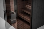 TYLÖ Sauna heaters ELECTRIC SAUNA HEATER TYLÖ CROWN COMBI 8,0kW, WITHOUT CONTROL UNIT, BLACK TYLÖ CROWN COMBI