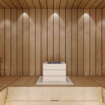 Sauna wall & ceiling materials THERMO ASPEN LINING STS4 15x120mm 1500-2400mm