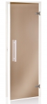 Doors for sauna SAUNA DOOR AD WHITE, ASPEN, TRANSPARENT, 70x190cm AD WHITE SAUNA DOORS