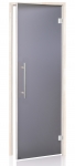 Doors for sauna AD BENELUX SAUNA DOOR, ALDER, GREY MATTE, 70x190cm AD BENELUX SAUNA DOORS MATTE